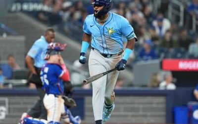 MLB: Caminero da Grand Slam; Estévez líder rescates Americana con 34