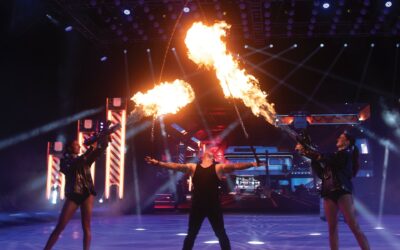 Impresiona show cosmos en la Feria de Torreón