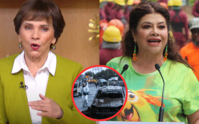 Pati Chapoy critica a Clara Brugada por pedir donativos a víctimas de Iztapalapa