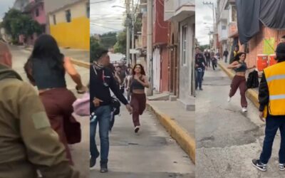 Bárbara de Regil desata debate en redes tras huir corriendo de un grupo de fans | Video