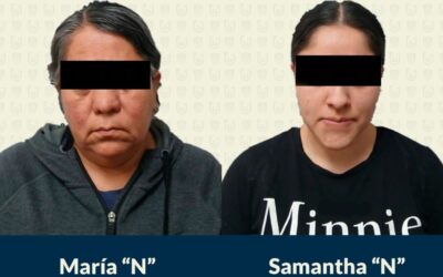 Viuda e hija del exlíder del Cártel de Tláhuac son detenidas en Hidalgo