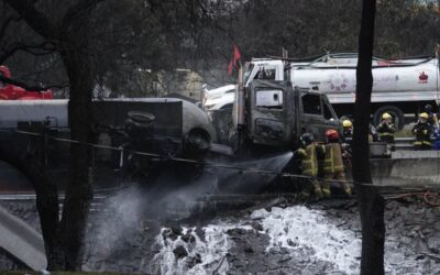 CDMX dará apoyos a víctimas de explosión; indaga exceso de velocidad de la pipa