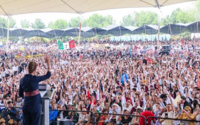 Sheinbaum promete justicia a trabajadores de Altos Hornos y mineros de Pasta de Conchos
