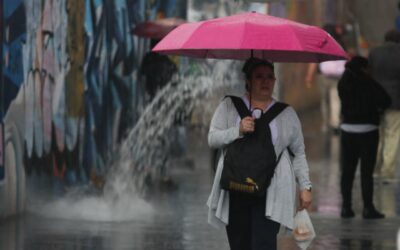 Activan alerta roja por lluvias en Iztapalapa; cierran estaciones de Línea A del Metro