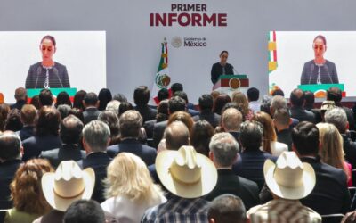 Discurso completo del primer informe de gobierno de Sheinbaum en Palacio Nacional