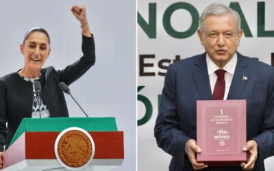 Menos homicidios y más apoyos, Sheinbaum supera a AMLO en su primer informe
