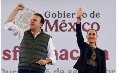 Gobernador priista de Durango se declara «claudista» y da respaldo a Sheinbaum