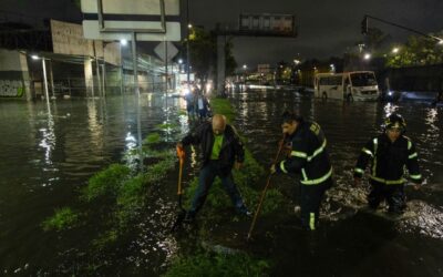 Lluvias inundan zonas de Iztapalapa, Tláhuac, Venustiano Carranza y GAM