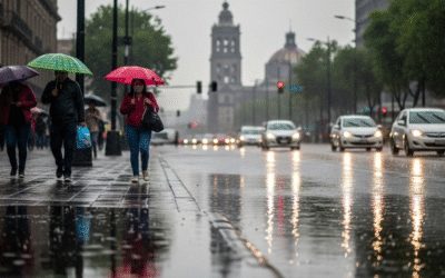 Lluvias fuertes y granizo en CDMX: el pronóstico del clima para este 25 de septiembre