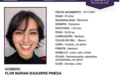 La tiktoker Marian Izaguirre desaparece en Michoacán; activan Alerta Alba