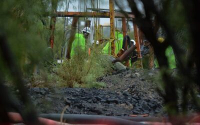 Ocho mineros quedan atrapados en mina de Coahuila