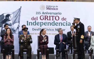 “Valiente e integro”, dice Sheinbaum sobre el secretario de Marina tras discurso