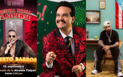 Todos los artistas y eventos en las alcaldías de la CDMX por los festejos patrios