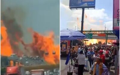 Explosión de pipa de gas en Puente de la Concordia deja 18 lesionados