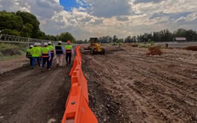 A 8 años del sismo, reconstruyen puentes dañados en Nezahualcóyotl que generan caos vial
