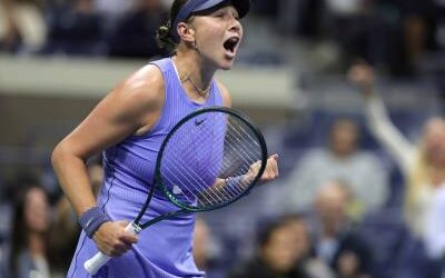 Abierto de Estados Unidos: Anisimova jugará la final ante Sabalenka