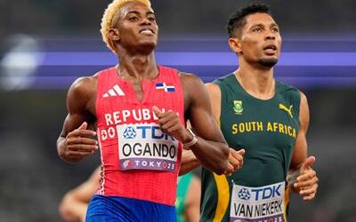 Alexander Ogando avanza a la final del Mundial de Atletismo