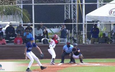 Béisbol: Cuba supera a Aruba, su primera victoria del Premundial U15