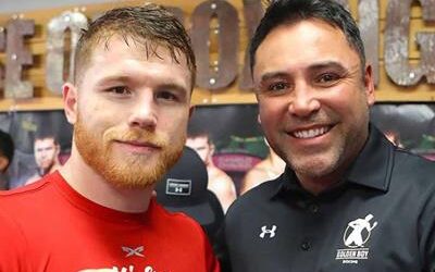 Óscar de la Hoya se burla de Canelo Álvarez ante derrota con Crawford