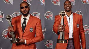 Carmelo Anthony y Dwight Howard ingresan al Salón de la Fama