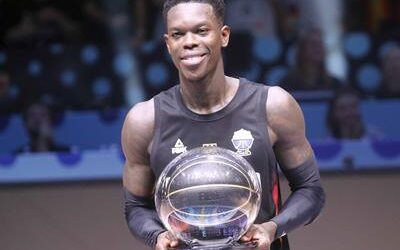 El armador alemán Dennis Schroder, MVP del Eurobasket