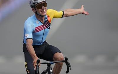 Evenepoel humilla a Pogacar en la crono del Mundial