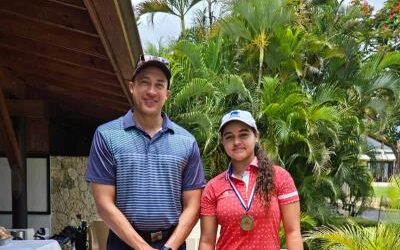 Golf: Aguasvivas Arias y Maria Fernández mejores en golf juvenil
