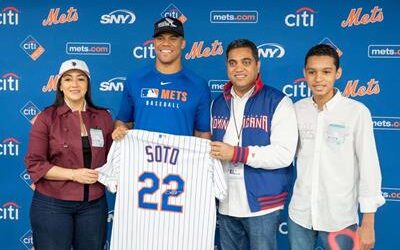 Juan Soto: recibe al Ministro de Deportes Kelvin Cruz en New York
