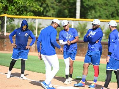 LIDOM: Núñez, De León y Báez se integran a entrenamientos del Licey