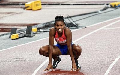 Marileidy Paulino logró la medalla de plata en el Mundial de Atletismo