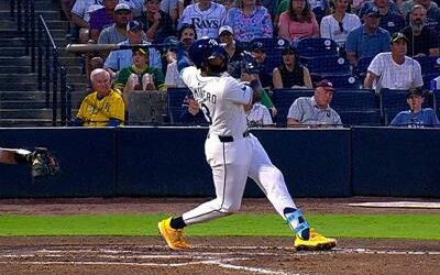 MLB: Caminero tras la mejor campaña de poder con 21 y 22 años