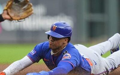 Juan Soto, a dos bases robadas del 40-40