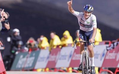 Pellizzari se lleva etapa de la Vuelta sin incidentes