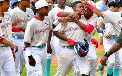 Premundial de béisbol U15: RD logra victoria sobre Aruba