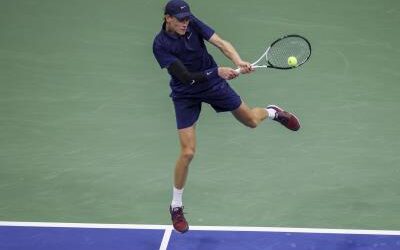 Tenis: Sinner aplasta a Musetti y completa un pleno de semifinales