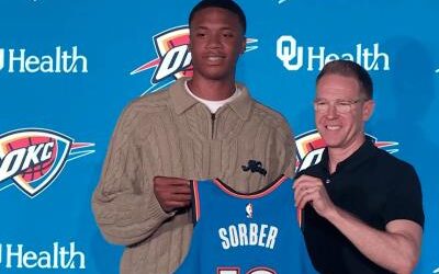 NBA: Sorber, 1era selección del Thunder, no jugará en 2025-26