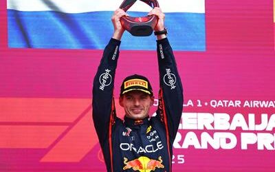 Verstappen gana el GP de Azerbaiyán, Piastri se retira tras accidente