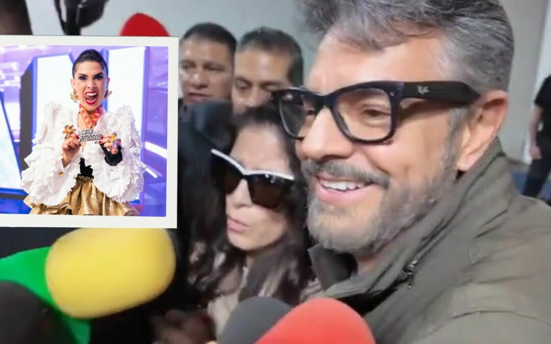 Eugenio Derbez intenta huir de la prensa y evitar preguntas sobre Dalilah Polanco | Video