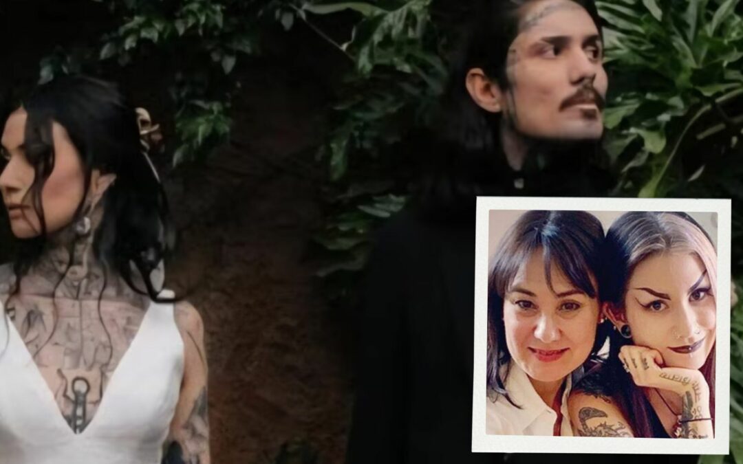 ¡Una boda gótica de ensueño! Así fue el misterioso enlace de la hija de Mónica Garza