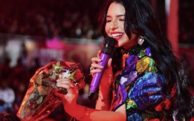 Ángela Aguilar revela foto del inicio de su festejo de cumpleaños
