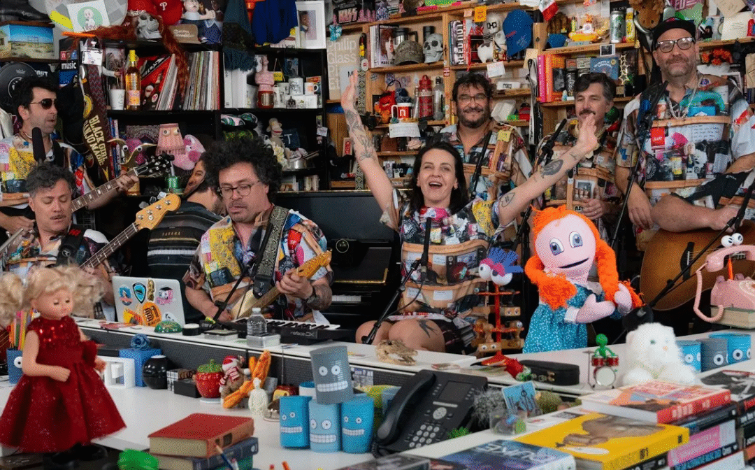 31 Minutos marca un hito con presentación en Tiny Desk, su primera en vivo en EU