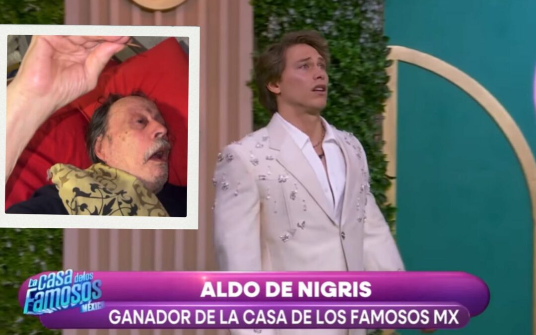 El abuelo de Aldo de Nigris conmueve con su reacción al triunfo en La Casa de los Famosos México | Video
