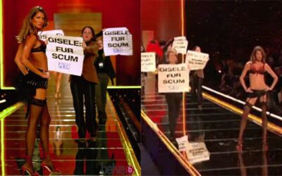 El día que unos activistas intentaron detener el Victoria’s Secret Fashion Show