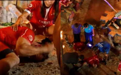 Participante de Exatlón sufre grave lesión durante el duelo de eliminación | VIDEO