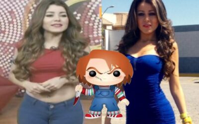 Ale Arratia se convierte en toda una ‘Chucky’ diabólica