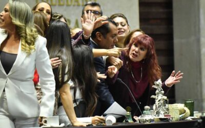 Diputados arman trifulca y toman tribuna por el conflicto Israel-Palestina