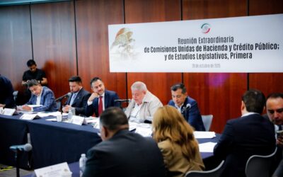 Comisiones del Senado avalan leyes de Ingresos, de Derechos y Código Fiscal