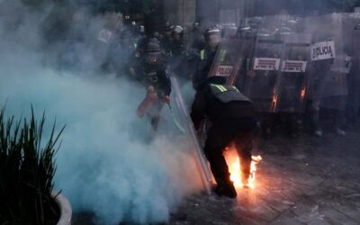 Dan de alta a 78 de los 94 policías heridos durante la marcha del 2 de octubre