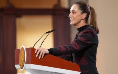 “Que nos evalué la gente”, dice Sheinbaum a Noroña tras uso de avión privado