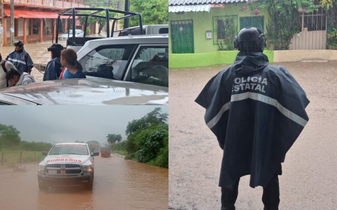 Gobierno alerta a estados por paso de “Raymond”; inundaciones afectan a Guerrero